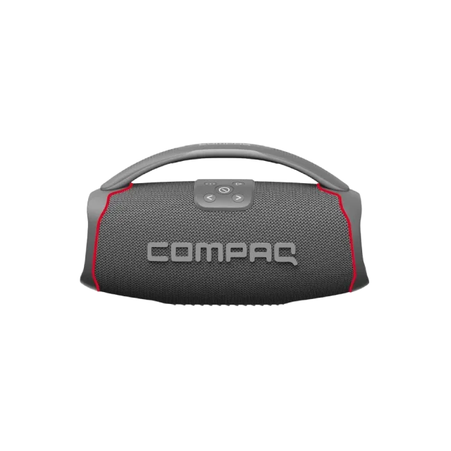 Bocina Portatil Compaq CMQ50 de 50W con Bluetooth y USB-C Color Gris-2