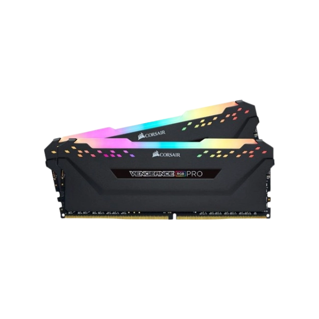 Memoria RAM Corsair CMW16GX4M2C3200C16-TUF Vengeance RGB Pro 16GB DDR4 (2x8GB) 3200MHz PC