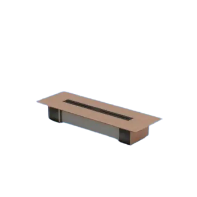 Mesa de Reuniones Control MDF Con Chapa de Nogal Color Madera-1
