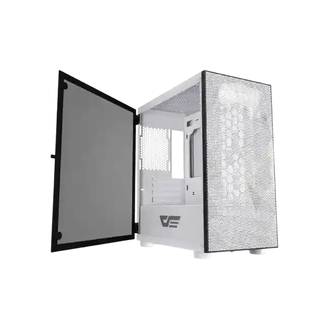 CASE DARKFLASH DLM21 M-ATX MEDIA TORRE COLOR BLANCO-1