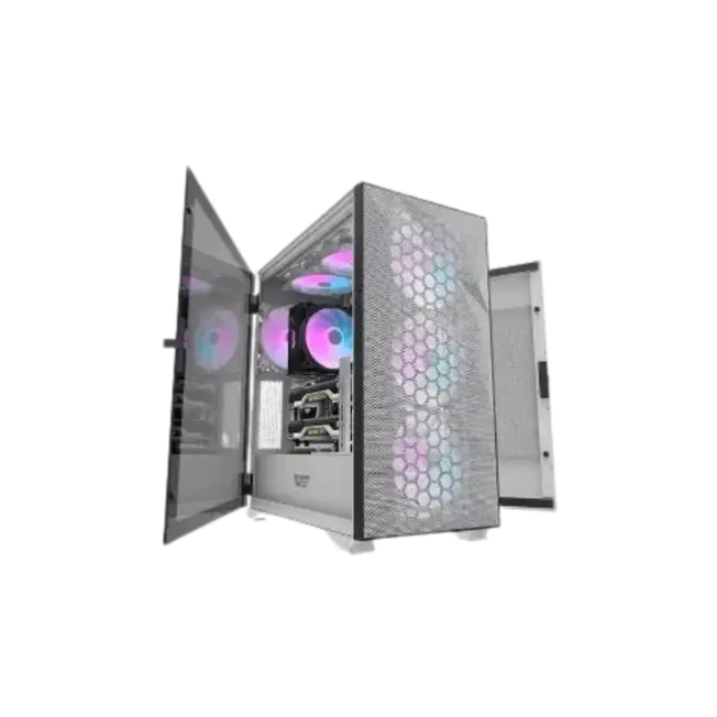 CASE DARKFLASH DLX21 MESH TORRE COLOR BLANCO