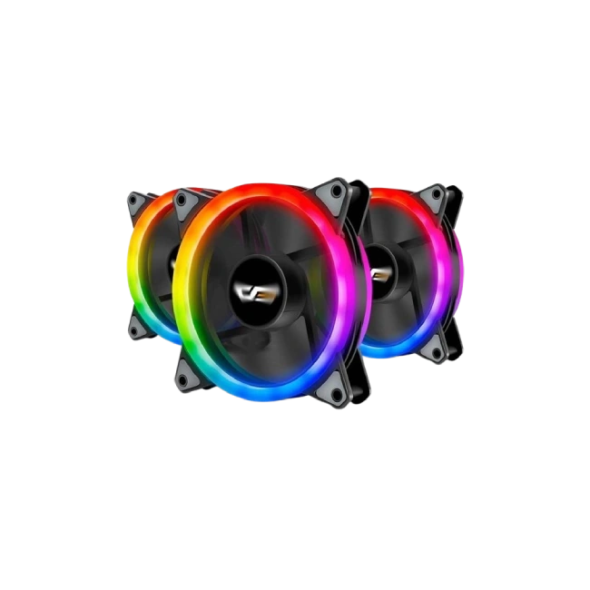 VENTILADOR PARA PROCESADOR DARKFLASH AIGO DR12 3 EN 1 LED