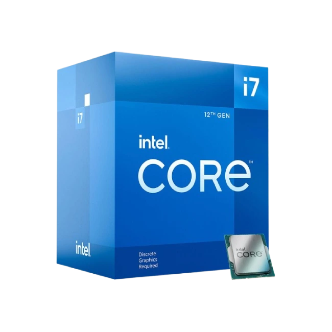 Intel Core i7 12700F - 2.1 GHz - 12 núcleos - 20 hilos - 25 MB caché - LGA1700 Socket - Caja-1