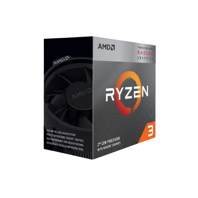 AMD Ryzen 3 3200G - 3.6 GHz - 4 núcleos - 4 hilos - 4 MB caché - Socket AM4 - Caja-2