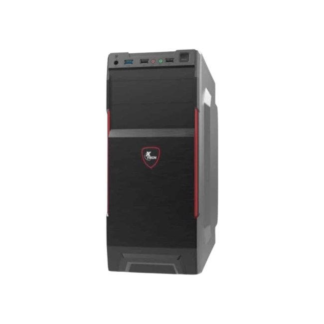 Xtech - Desktop - ATX - Black and red - 600W PS XTQ-214-2