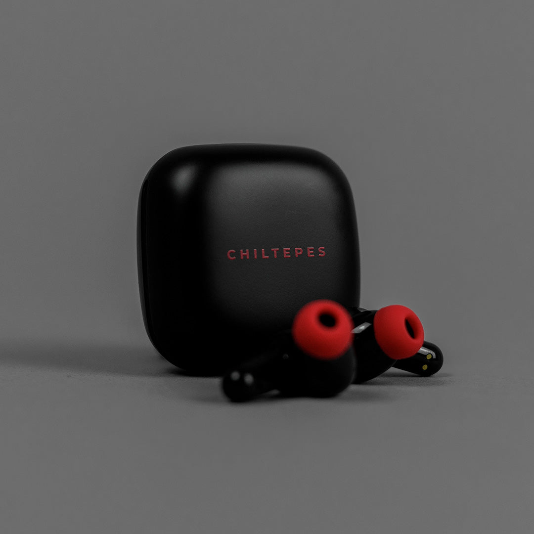 Audífonos Chiltepes + estuche azul-7