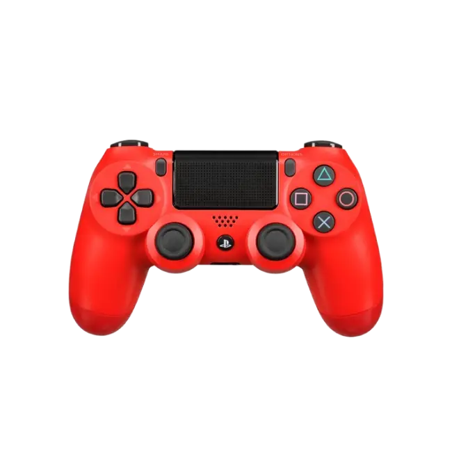 CONTROL DE PS4 SONY DUALSHOCK COLOR ROJO-3