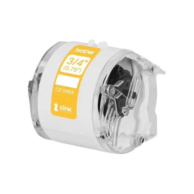 Rollo de cinta adhesiva Zero Ink. 3/4" (0.75"- 19mm) 5mts Roll Cassette