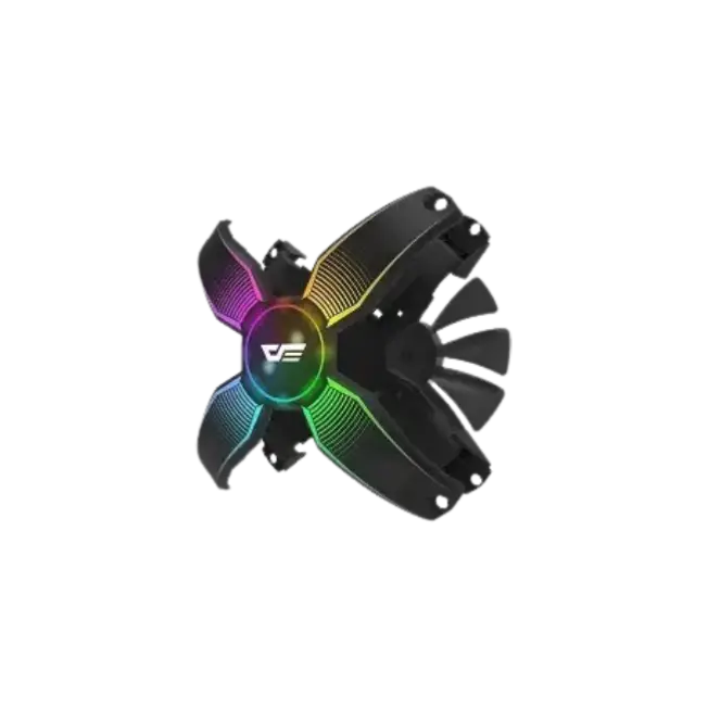 VENTILADOR PARA PROCESADOR DARKFLASH TALON LED COLOR NEGRO-1