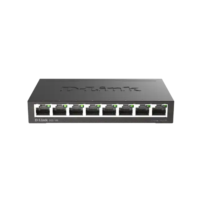 Switch Plug&Play 8 puertos Gigabit - D-LINK-3