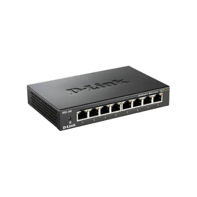 Switch Plug&Play 8 puertos Gigabit - D-LINK-2