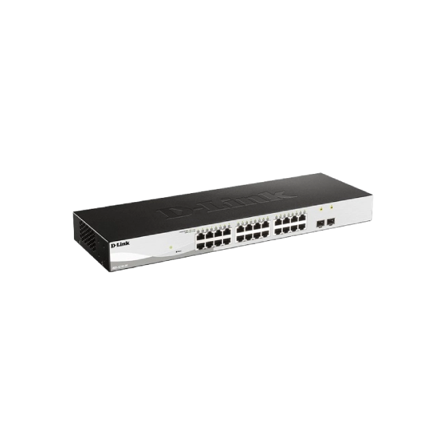 24-Ports 10/100/1000Mbps + 2-Ports SF-4