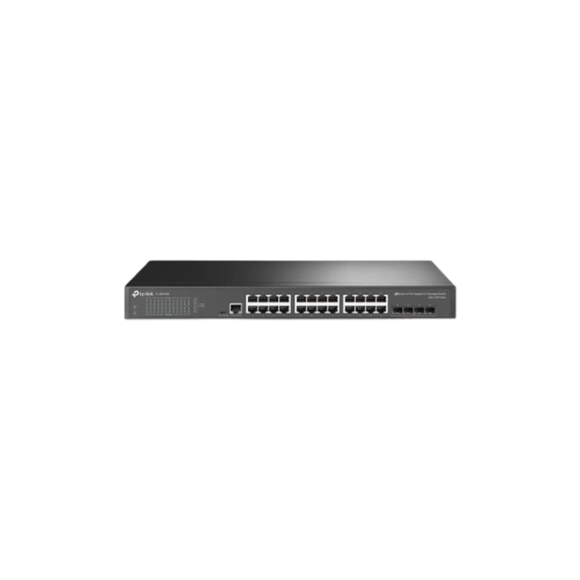 Switch L2 de 24 puertos + 4 Puertos GbE/SFP combo + PoE+-3