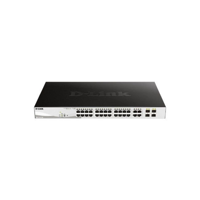 28-PORTS GIGABIT - 4-PORTS COM