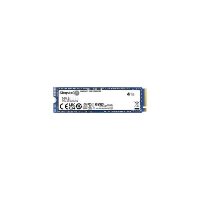 Kingston - Internal hard drive - 4 TB - Solid state drive - NV3 M.2 2280 NVMe-3