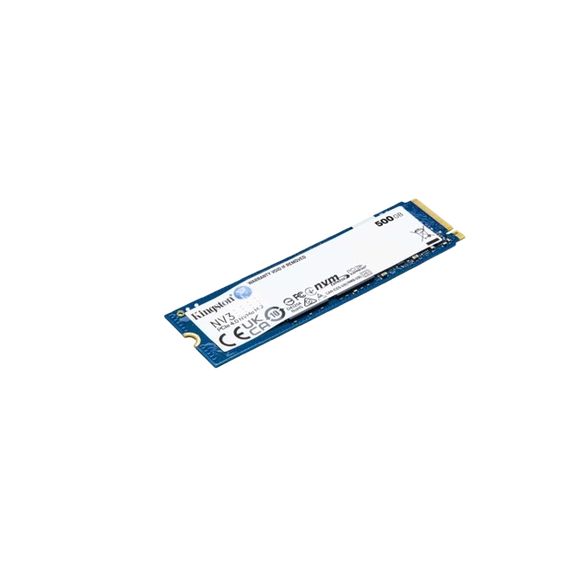 Kingston - Internal hard drive - 500 GB - M.2 2230 - Solid state drive - NV3 M.2 2230 PCIe 4.0 NVMe-2