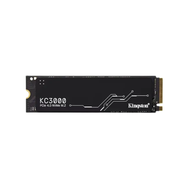 Kingston KC3000 - SSD - 512 GB - interno - M.2 2280 - PCIe 4.0 (NVMe) - para Intel Next Unit of Computing 12 Pro Kit - NUC12WSKi5-3