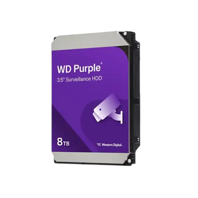 WD Purple WD85PURZ - Disco duro - 8 TB - interno - 3.5" - SATA 6Gb/s - 5640 rpm - búfer: 256 MB-4