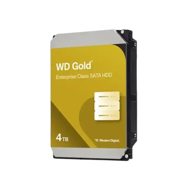 Western Digital - Hard drive - Internal hard drive - 4 TB - 3.5" - 7200 rpm - Serial Attached SCSI 3 - WD4004FRYZ-2