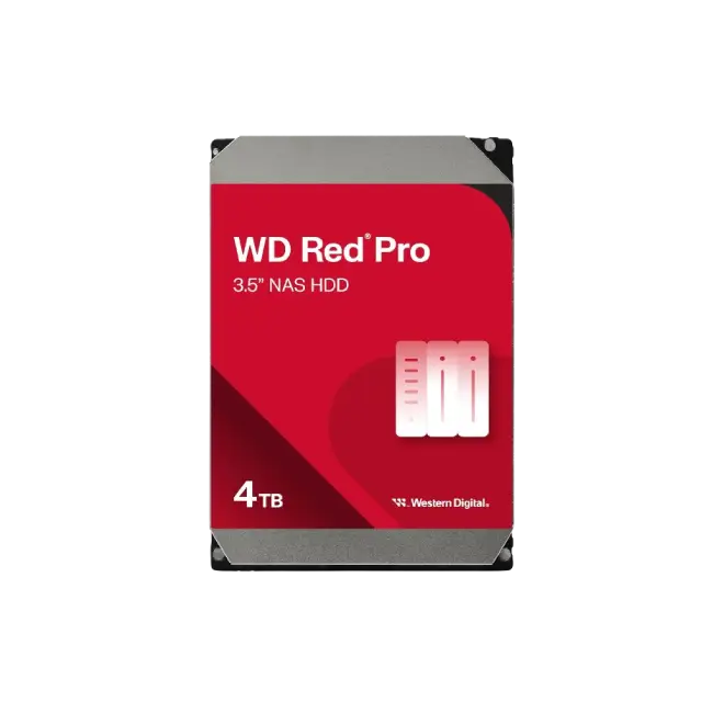 Western Digital WD Red Plus NAS Hard Drive - Internal hard drive - 10 TB - 3.5" - 7200 rpm - Serial ATA-1