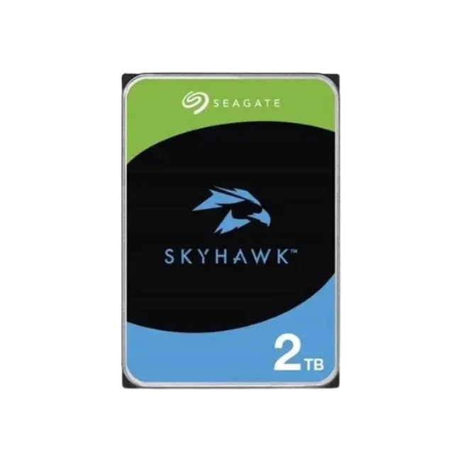 Seagate SkyHawk ST2000VX017 - Disco duro - 2 TB - interno - 3.5" - SATA 6Gb/s - búfer: 256 MB - con Recuperación de datos Seagate Rescue de 3 años-1
