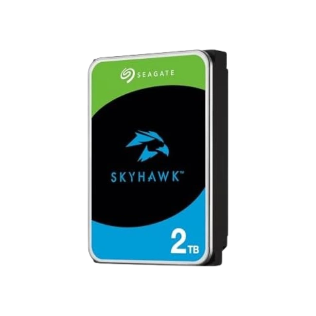 Seagate SkyHawk ST2000VX017 - Disco duro - 2 TB - interno - 3.5" - SATA 6Gb/s - búfer: 256 MB - con Recuperación de datos Seagate Rescue de 3 años-4
