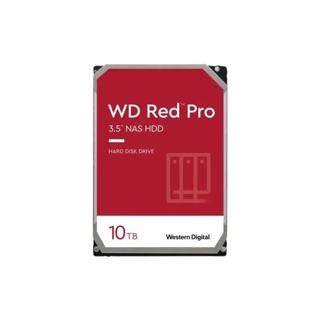 WD Red Pro WD102KFBX - Disco duro - 10 TB - interno - 3.5" - SATA 6Gb/s - 7200 rpm - búfer: 256 MB-1