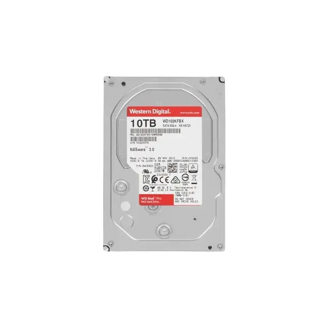 WD Red Pro WD102KFBX - Disco duro - 10 TB - interno - 3.5" - SATA 6Gb/s - 7200 rpm - búfer: 256 MB-4