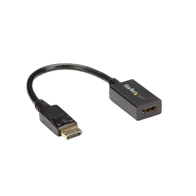 Adaptador StarTech.com Conversor de Video DisplayPort a HDMI Cable Convertidor DP Pasivo Hembra HDMI Macho DP 1920x1200-1