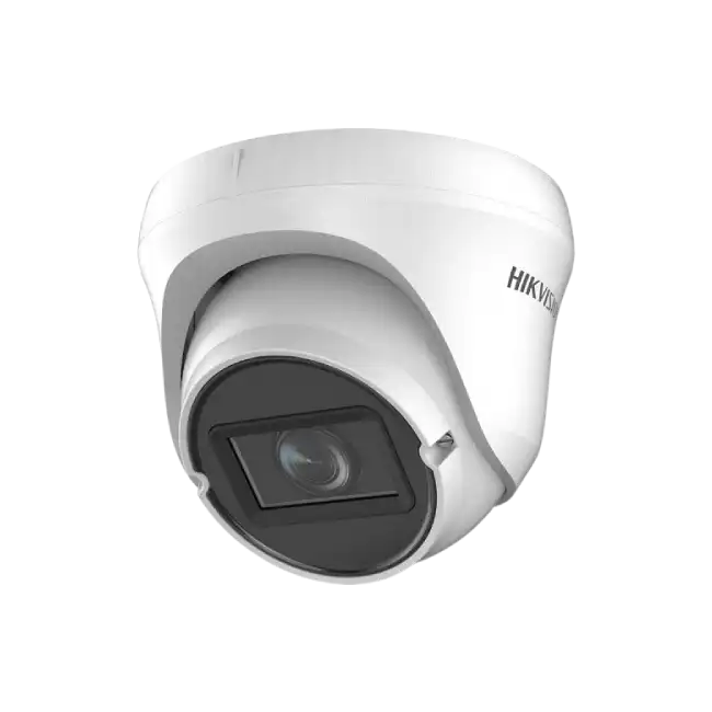 Camara Hikvision Torreta Turbo 2 MPX Varifocal 2.7-13mm IP67 Iluminacion 40 de IR 12V 4 Hibrido DS-2CE79D0T-VFIT3F-3