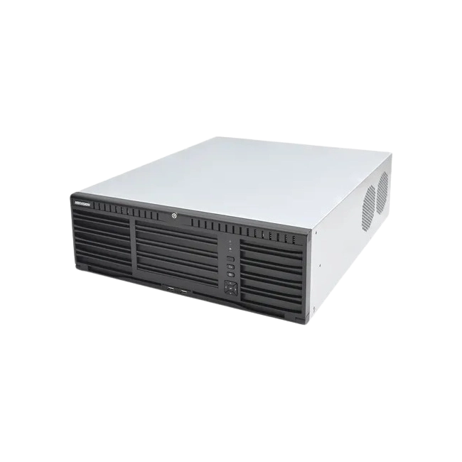 NVR Hikvision DS-96128NI-I16-P 128 Canales Resolucion Hasta 12Mpx  16 Slot Sata 2 Puertos de Red Fuente de poder Redundante-2