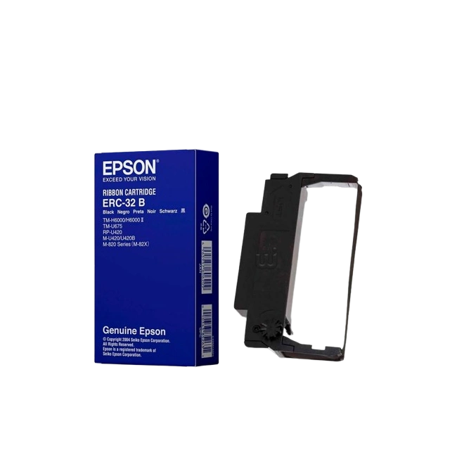 INK RIBBON CARTRIDGE, BLACK FOR TM-U675/ TM-H6000II