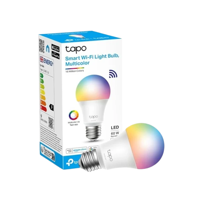 Tapo L530E - Bombilla LED - E27 - 8.7 W (equivalente 60 W) - clase F - 2500-6500 K-2