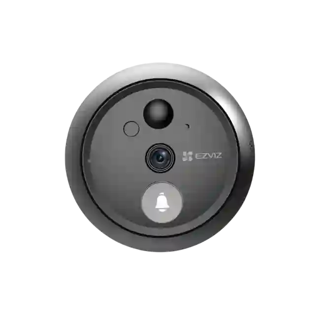 EZVIZ - Peephole Doorbell - CS-HP4-R100-6E2WPFBS HP4-1