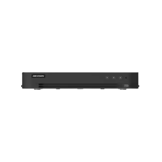 Hikvision IDS-7232HQHI-M2/XT DVR AcuSense de 32 canales 3K 1U H.265 - HDTVI/AHD/CVI/CVBS/IP - 2 discos duros SATA hasta 12TB - H.265 Pro+/H.265 Pro/H.265/H.264+/H.264 - Se pueden conectar hasta 40 cámaras de red (6MP) - Soporte para tecnología de detecció-3