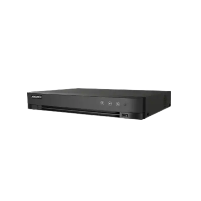 Hikvision - AcuSense DVR - 8 Video Channels - Networked - 4 ALM 5 Signals Input 1080p 1U-4