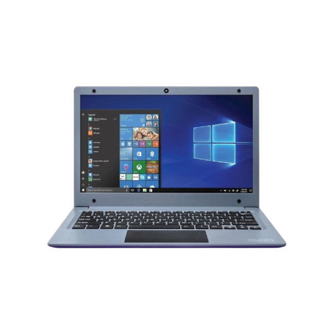 LAPTOP EVOO CELERON DUAL-CORE N4000 1.1GHZ 64GB EMMC 4GB 11.6" 1366X768 W10 S COLOR PURPURA SEMINUEVA-1