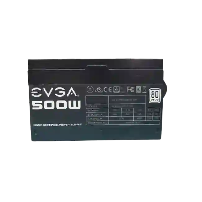 EVGA 500 WHITE POWER SUPPLY