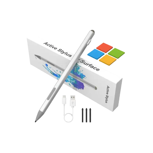 LAPIZ PARA MICROSOFT SURFACE COLOR PLATEADO-3