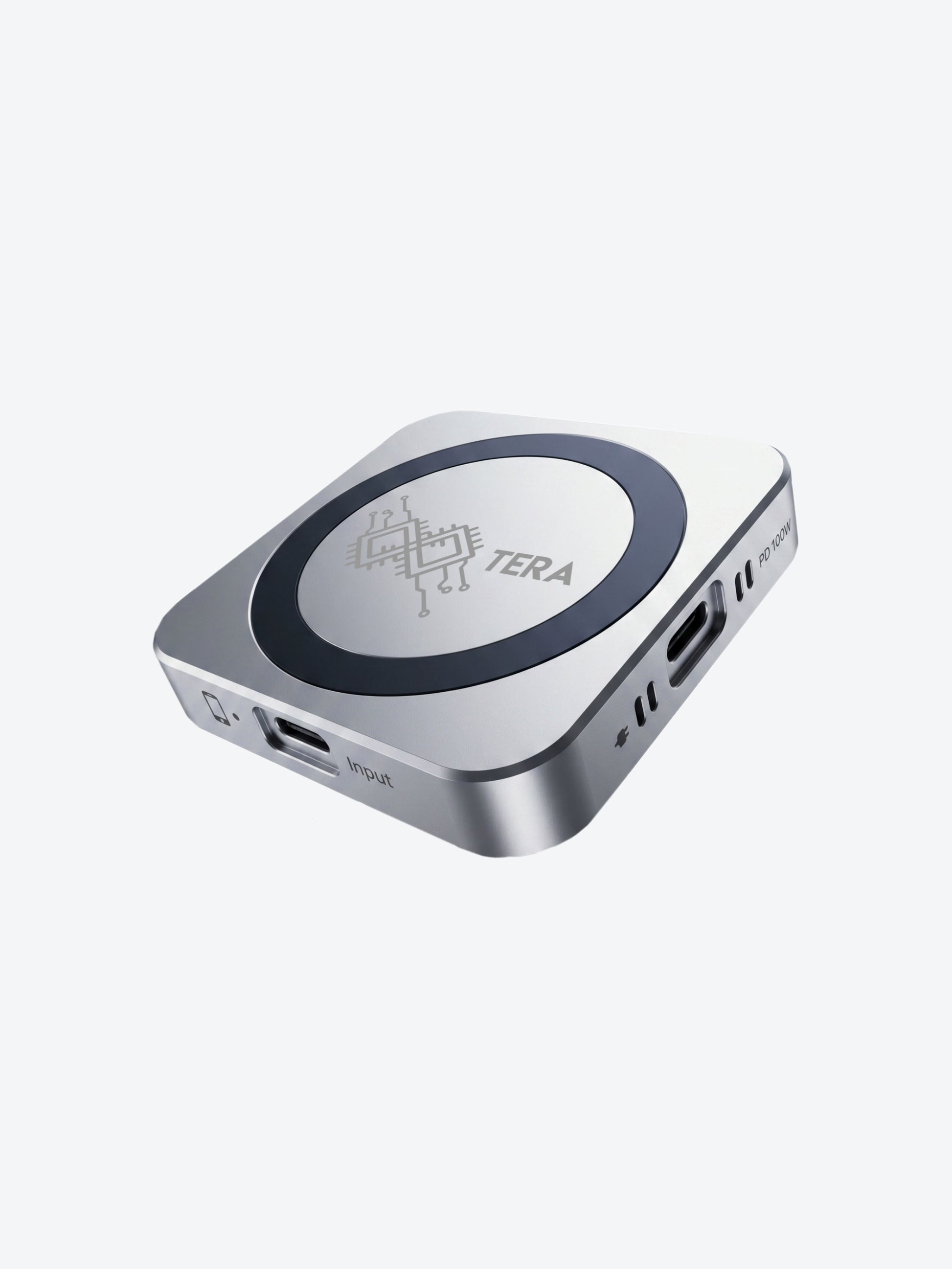 Enclosure Tera TERA-MAGNVME-SSD-01 Compatible M.2NVMe SSD Puerto USB-C Color Plateado-1