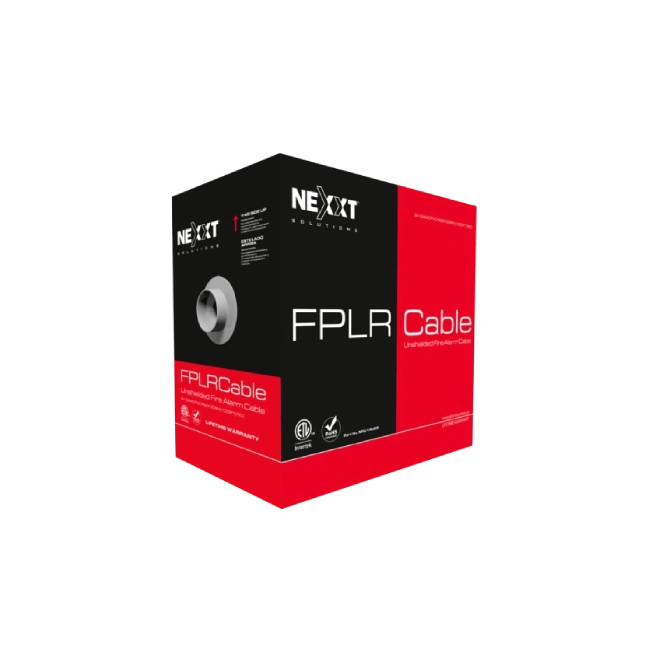 Nexxt Solutions Infrastructure Nexxt Solutions - FPLR FTP - Alarm cable - 305 m - 18AWG PVC CMR RD