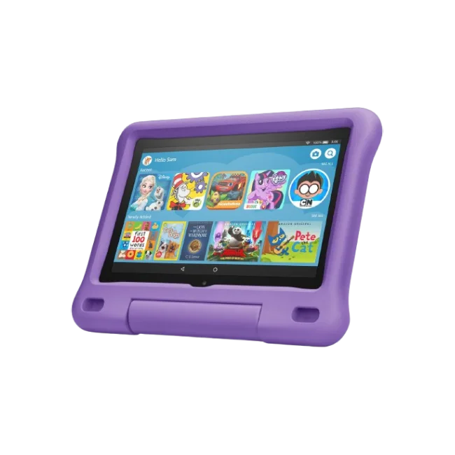 Tablet Amazon Fire HD 8 Kids 2022 Pantalla HD 8" 32GB Con Funda (lanzamiento 2022), morado