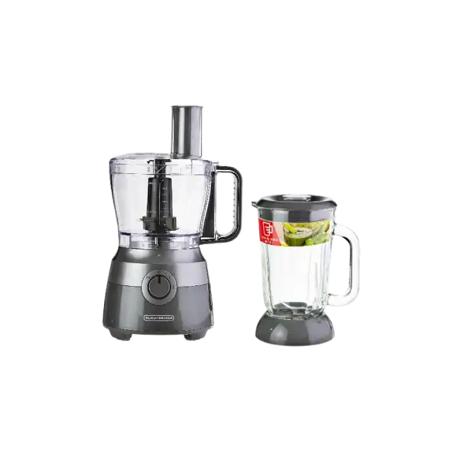 Procesador de Alimentos Black+Decker FP5501 y Licuadora Para Rebanado 600 Watts-2
