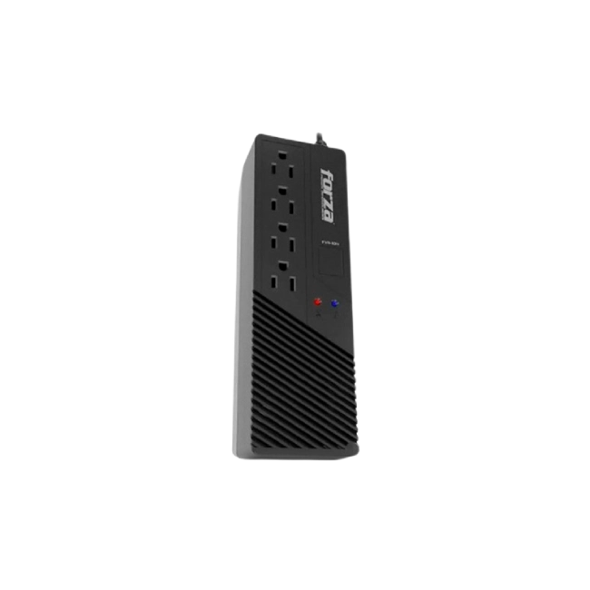 Regulador de Voltaje Forza FVR-1011 4 Toma Corrientes 1000VA 500W-1