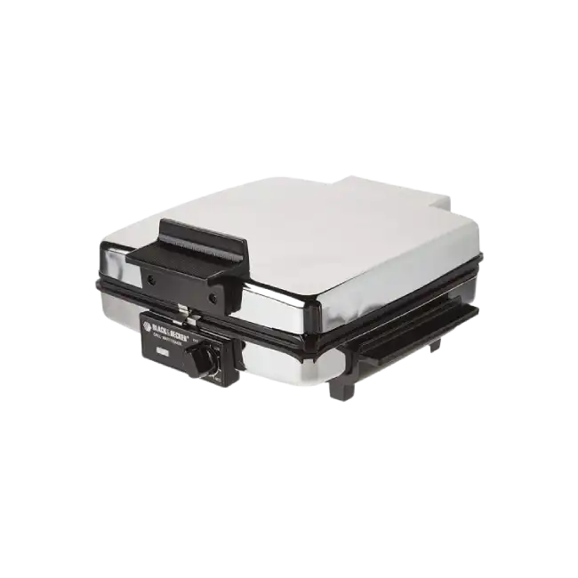 Waflera Black+Decker G49TD 4 Rodajas Acero-1