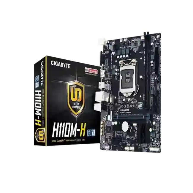 Tarjeta Madre Gigabyte GA-H110M-H Intel 6TH/7TH GEN LGA1151 2DIMM-DDR4-4