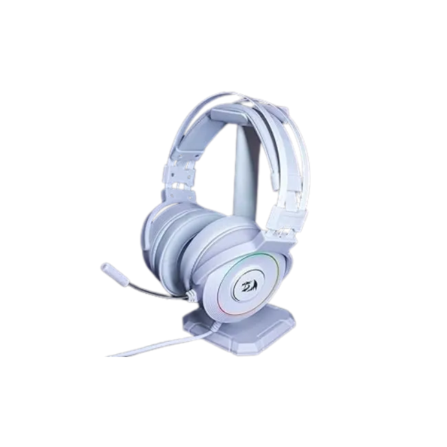 Headset Gaming Redragon Lamia H320W RGB USB Con Microfono Color Blanco-3