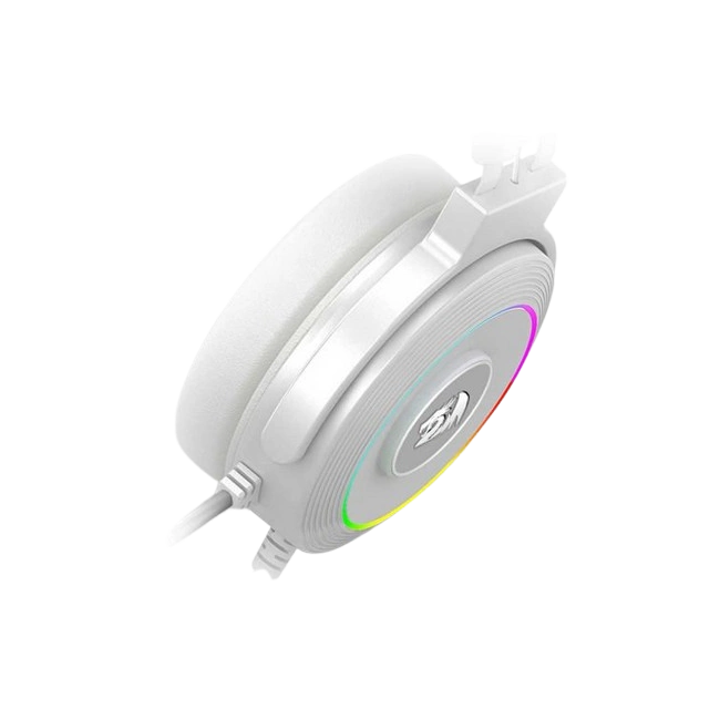 Headset Gaming Redragon Lamia H320W RGB USB Con Microfono Color Blanco