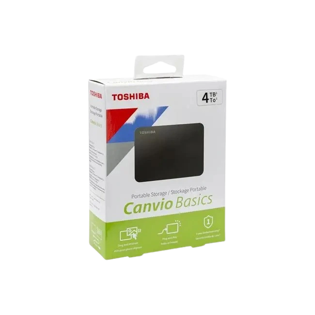 Disco Externo 4TB Toshiba HDTB440XK3CA-1