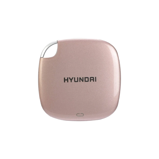 Hyundai 512GB Ultra Portable Externo SSD para PC/Mac/Movil, USB-C USB 3.1 - Rose Gold-3